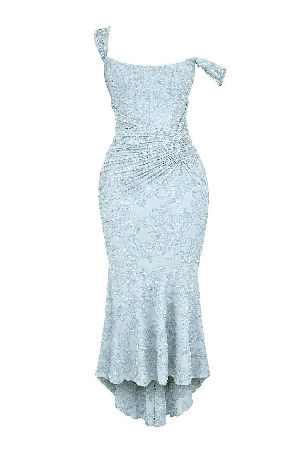 Vestido largo con corsé