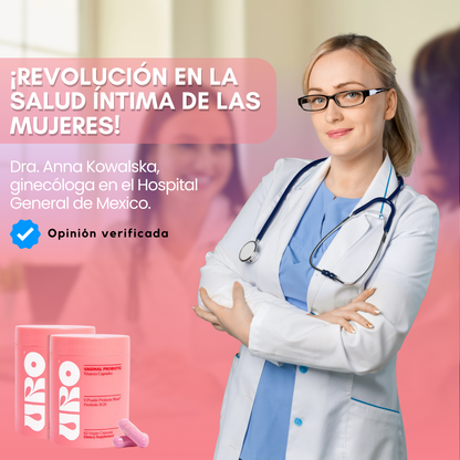 URO Probióticos Vaginales - Salud íntima y equilibrio del pH